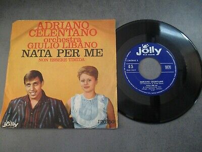 Adriano Celentano - Nata Per Me - 45 Giri Jolly