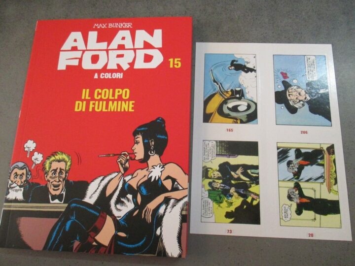 Alan Ford A Colori N° 15 + Figurine - Ed. Mondadori - Magnus & Bunker