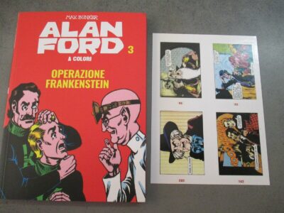 Alan Ford A Colori N° 3 + Figurine - Ed. Mondadori - Magnus & Bunker