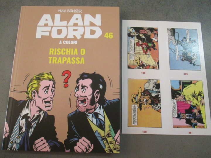 Alan Ford A Colori N° 46 + Figurine - Ed. Mondadori - Magnus & Bunker