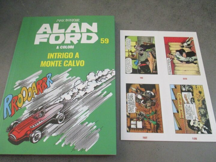 Alan Ford A Colori N° 59 + Figurine - Ed. Mondadori - Magnus & Bunker