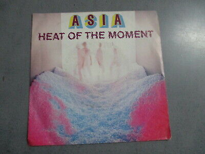 Asia - Heat Of The Moment - 45 Giri 7" Italia