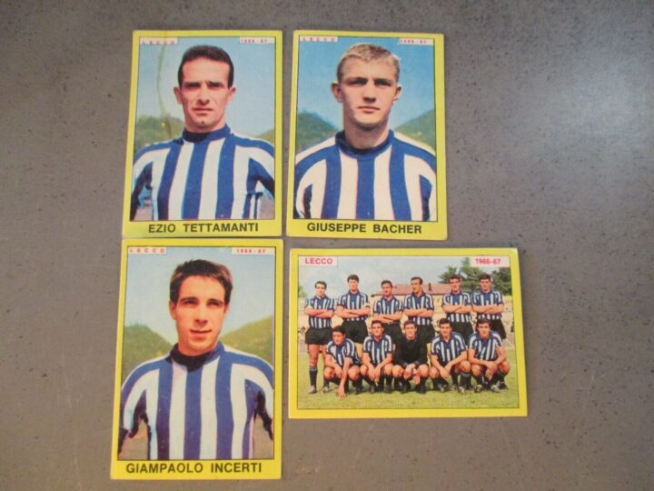 Calciatori Panini 1966-67 - Lotto 4 Figurine Lecco - Vedi Foto