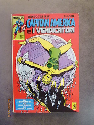 Capitan America E I Vendicatori Raccolta N° 8 - 1990 - Ed. Star Comics