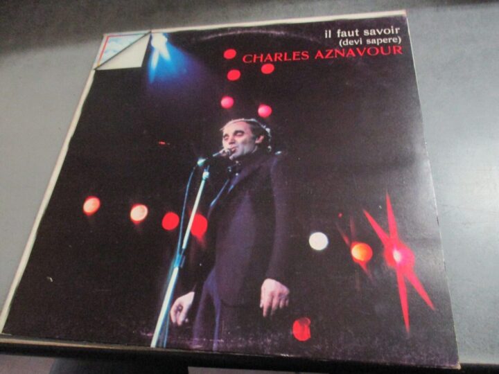 Charles Aznavour - Il Faut Savoir - Barclay Orizzonte - Lp