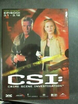 Csi: Crime Scene Investigation Stagione 3 Parte 1 - Cofanetto Dvd