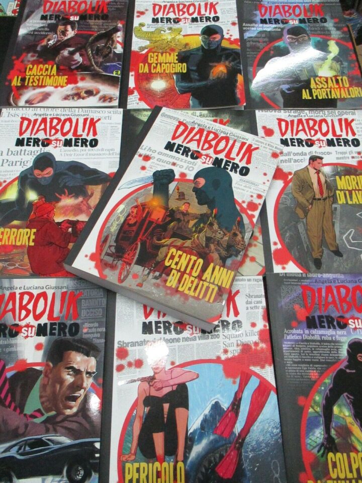 Diabolik Nero Su Nero 1/100 - Serie Completa - Offertissima!!!