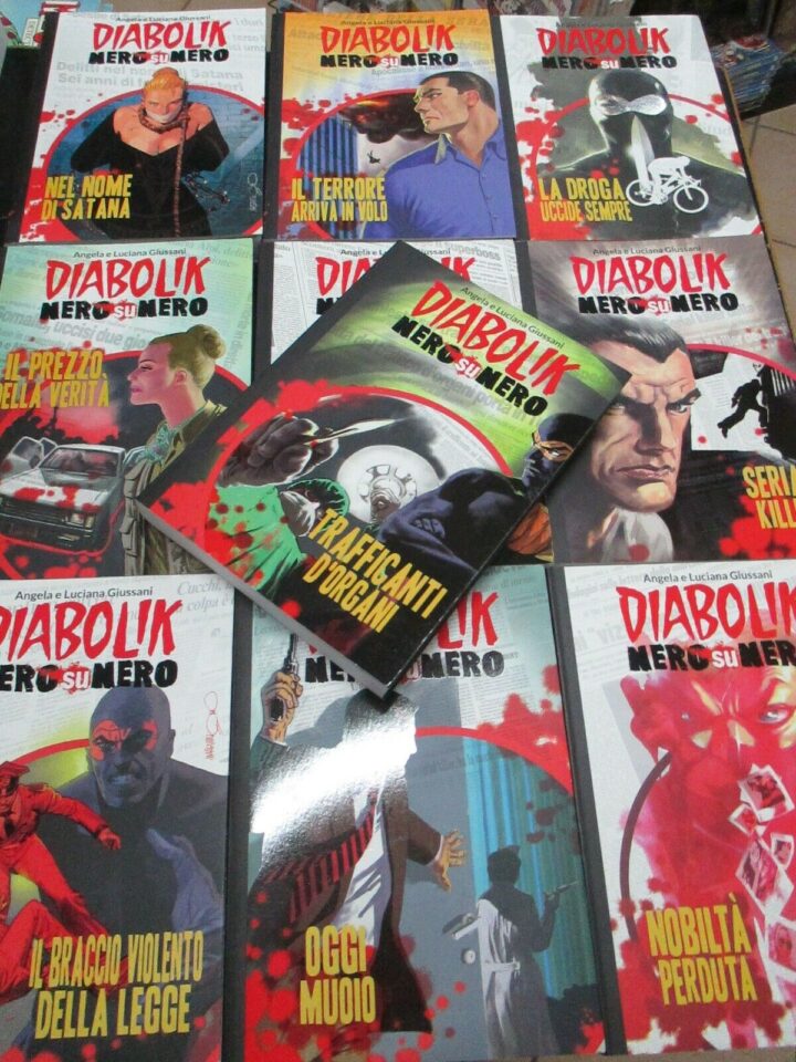 Diabolik Nero Su Nero 1/100 - Serie Completa - Offertissima!!!