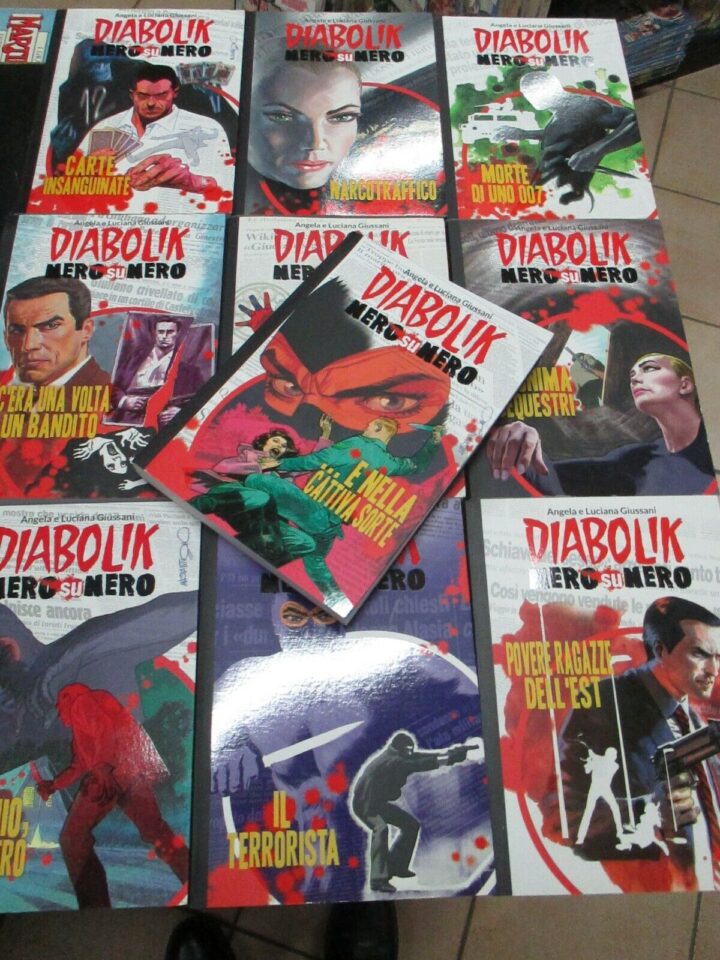 Diabolik Nero Su Nero 1/100 - Serie Completa - Offertissima!!!