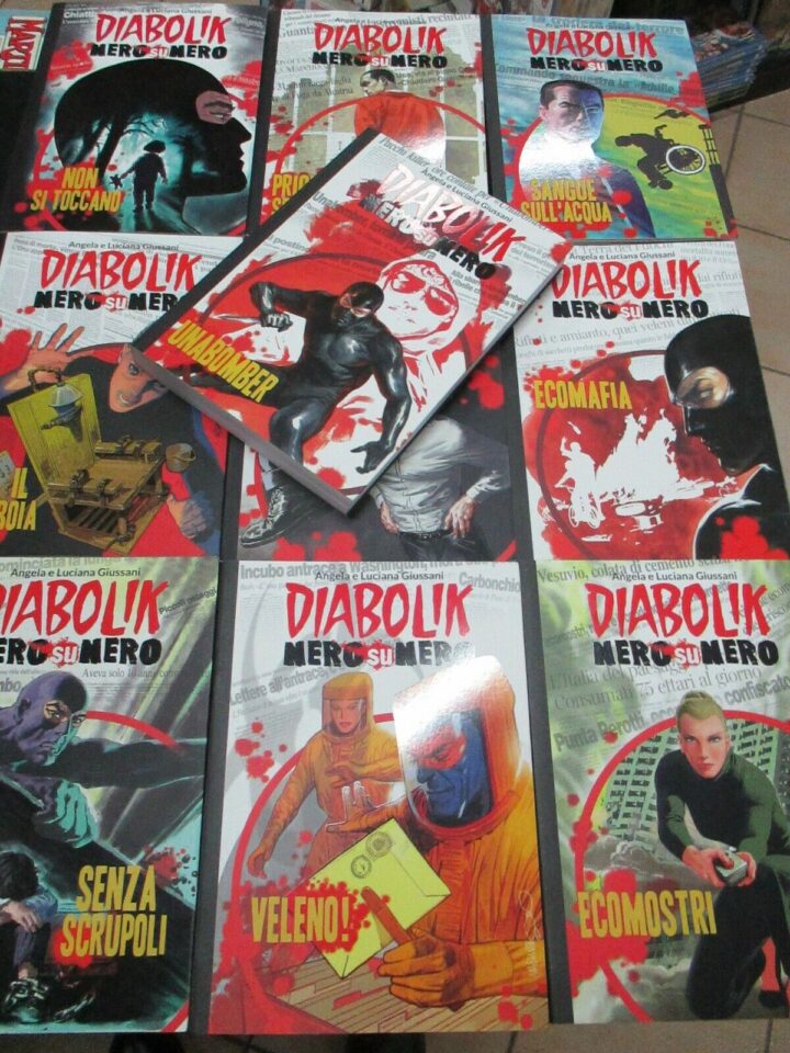 Diabolik Nero Su Nero 1/100 - Serie Completa - Offertissima!!!