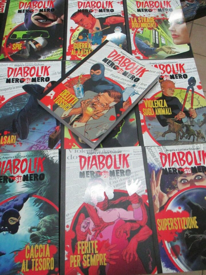 Diabolik Nero Su Nero 1/100 - Serie Completa - Offertissima!!!