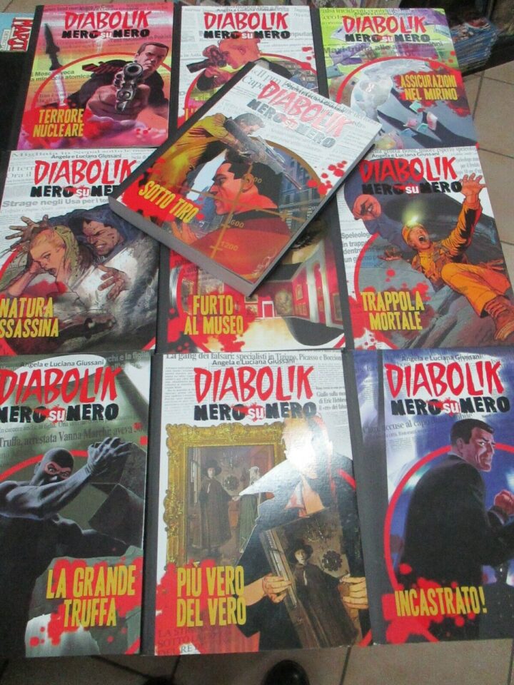 Diabolik Nero Su Nero 1/100 - Serie Completa - Offertissima!!!