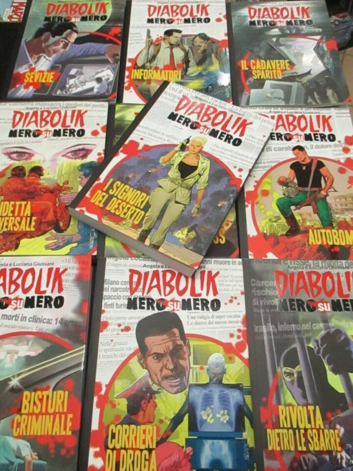 Diabolik Nero Su Nero 1/100 - Serie Completa - Offertissima!!!