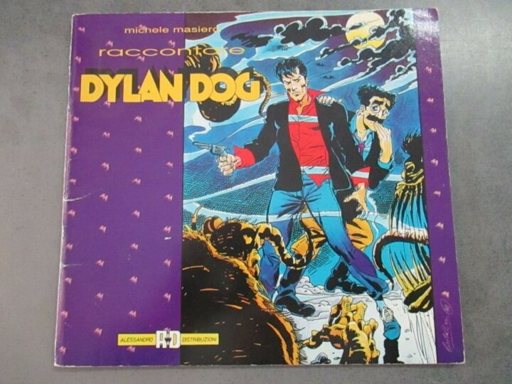 Dylan Dog - Raccontare Dylan Dog - Ottobre 1990 Con Dedicas Claudio Castellini