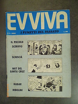 Evviva N° 2 - I Fumetti Del Passato - Ed. S.e.p.i.m. - 1973