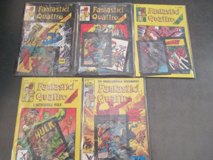 Fantastici Quattro 1/100 - Star Comics - Ottima Con Adesivi!!!