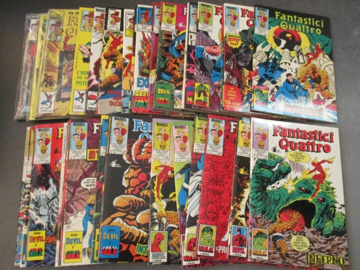 Fantastici Quattro 1/100 - Star Comics - Ottima Con Adesivi!!!