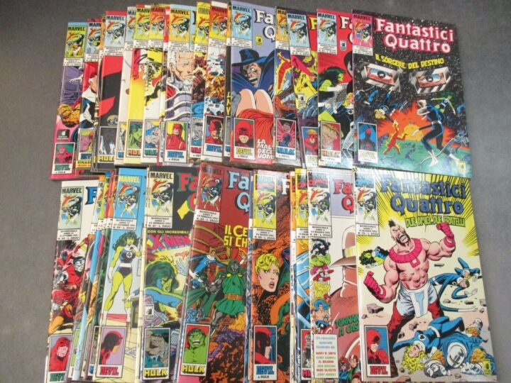 Fantastici Quattro 1/100 - Star Comics - Ottima Con Adesivi!!!