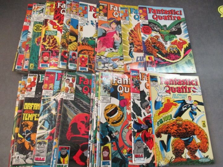 Fantastici Quattro 1/100 - Star Comics - Ottima Con Adesivi!!!