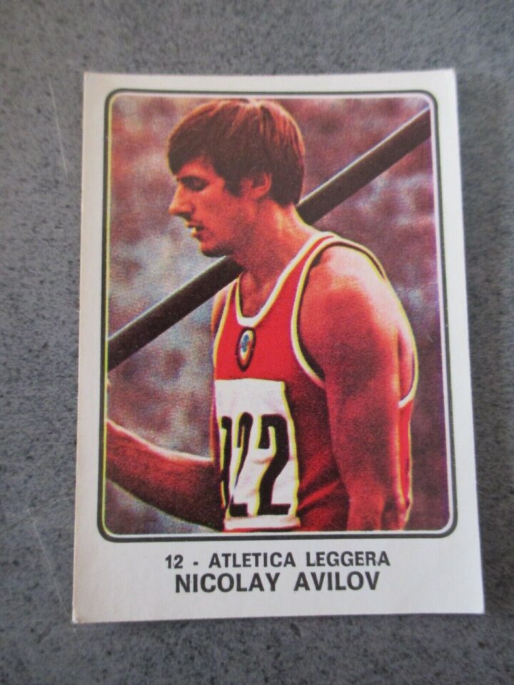 Figurina Campioni Dello Sport 1973-74 - 12 Nicolay Avilov