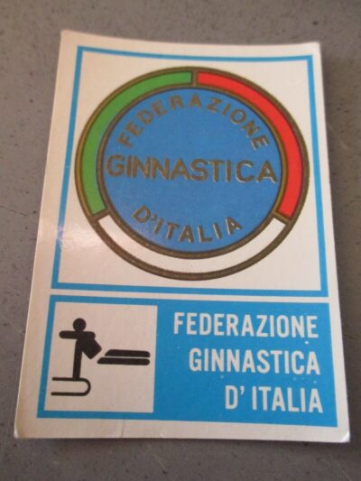 Figurina Campioni Dello Sport 1973-74 - 174 Scudetto Federazione Ginnastica