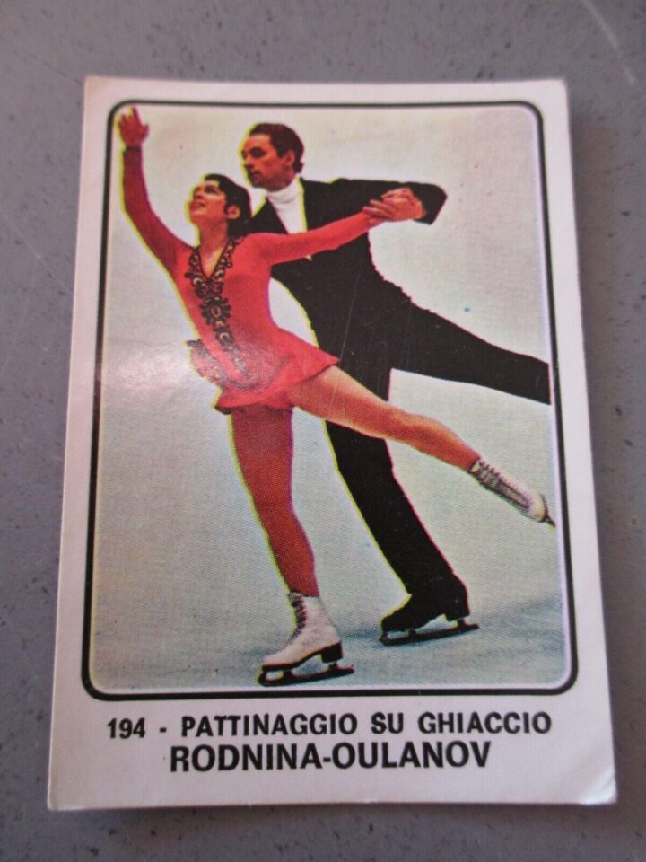 Figurina Campioni Dello Sport 1973-74 - 194 Rodnina Oulanov