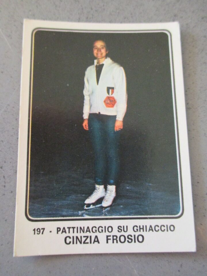 Figurina Campioni Dello Sport 1973-74 - 197 Cinzia Frosio