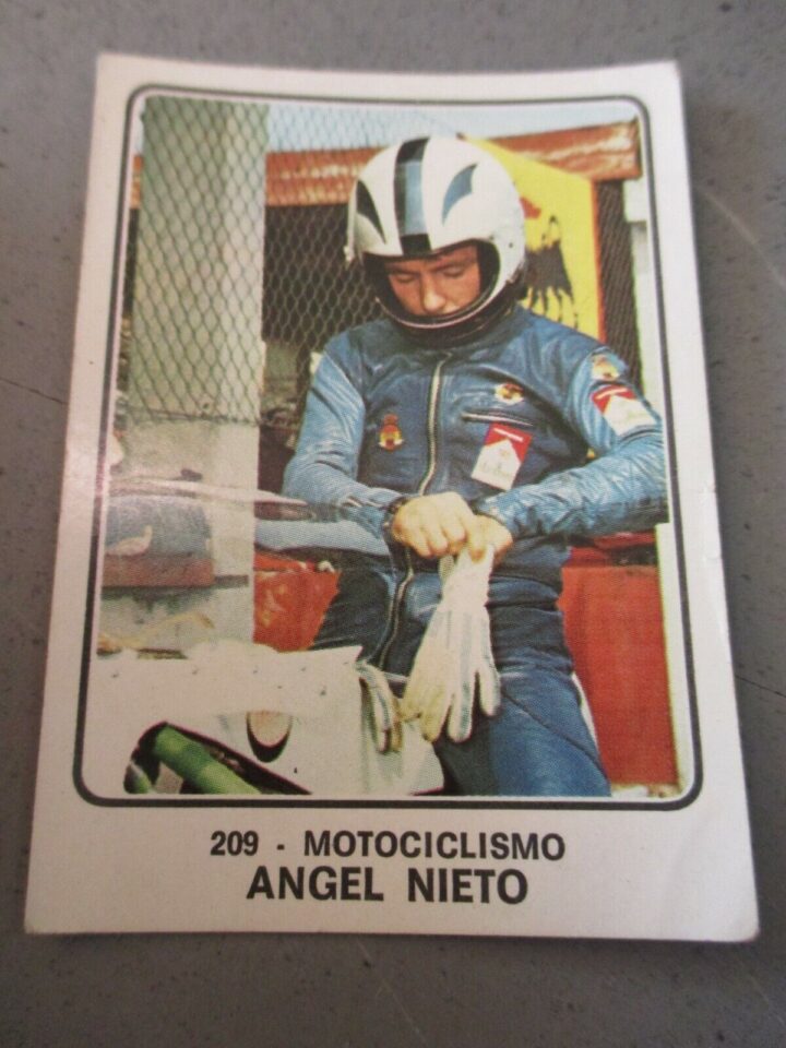 Figurina Campioni Dello Sport 1973-74 - 209 Angel Nieto