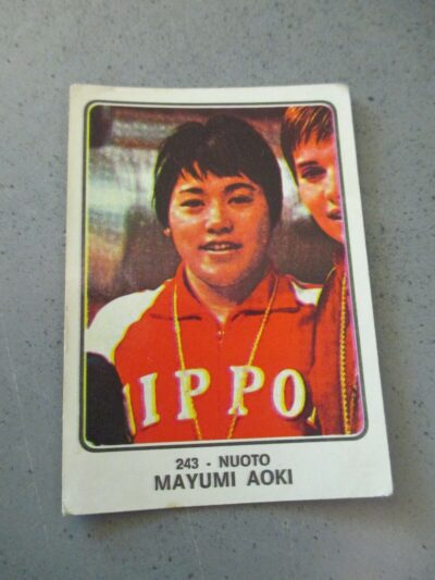 Figurina Campioni Dello Sport 1973-74 - 243 Mayumi Aoki