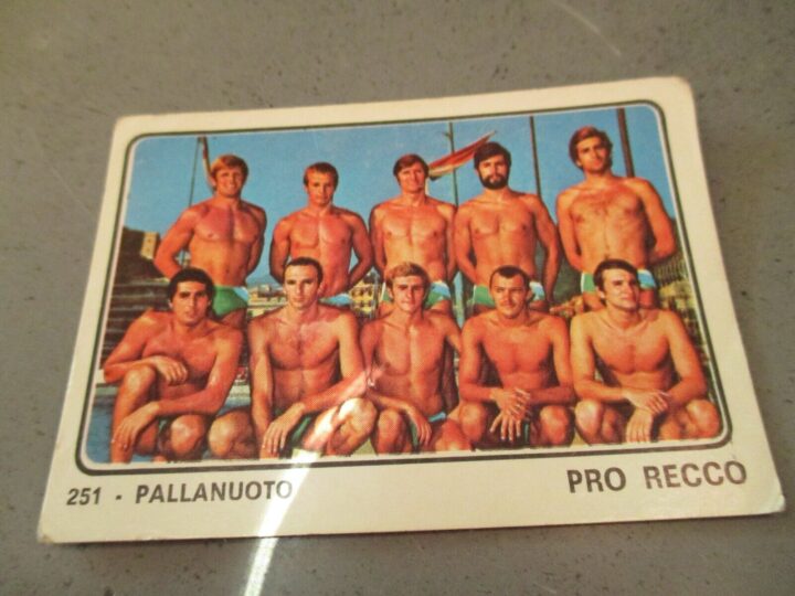 Figurina Campioni Dello Sport 1973-74 - 251 Pallanuoto Pro Recco