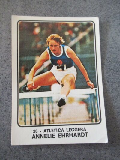 Figurina Campioni Dello Sport 1973-74 - 26 Annelie Ehrhardt