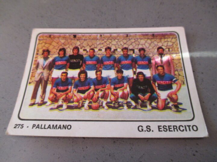 Figurina Campioni Dello Sport 1973-74 - 275 Pallamano G.s. Esercito