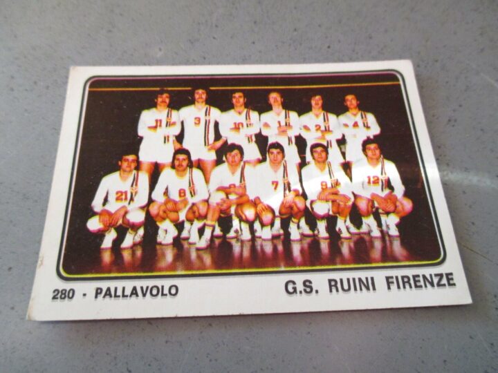 Figurina Campioni Dello Sport 1973-74 - 280 Pallavolo Ruini Firenze