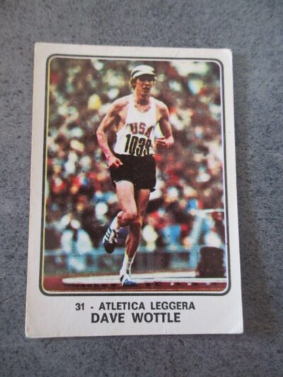 Figurina Campioni Dello Sport 1973-74 - 31 Dave Wottle