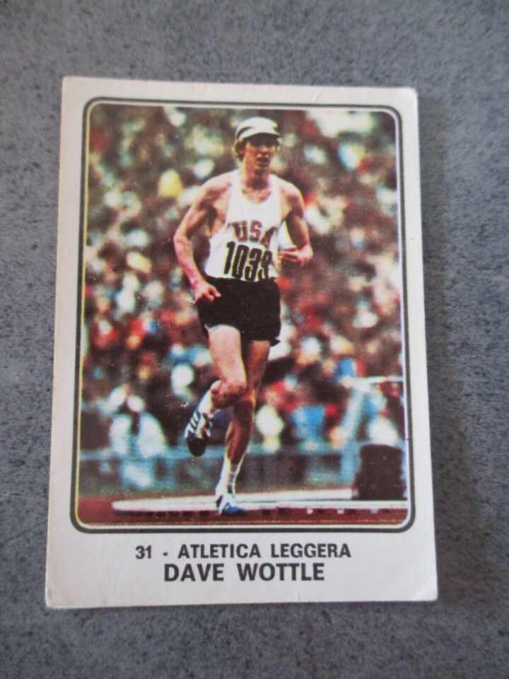 Figurina Campioni Dello Sport 1973-74 - 31 Dave Wottle