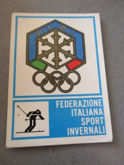 Figurina Campioni Dello Sport 1973-74 - 332 Scudetto Fisi