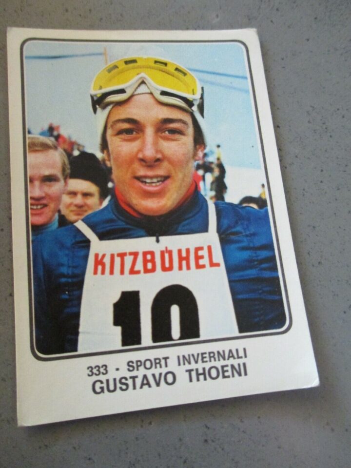 Figurina Campioni Dello Sport 1973-74 - 333 Gustavo Thoeni