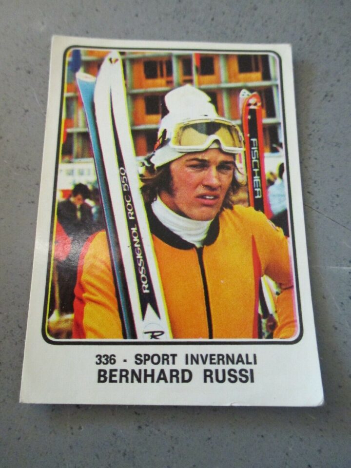 Figurina Campioni Dello Sport 1973-74 - 336 Bernhard Russi