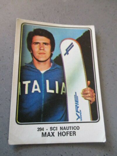 Figurina Campioni Dello Sport 1973-74 - 394 Max Hofer