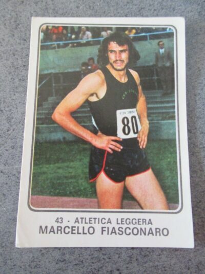 Figurina Campioni Dello Sport 1973-74 - 43 Marcello Fiasconaro