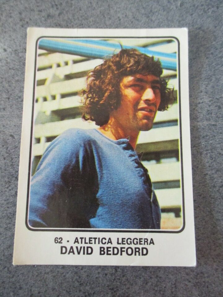 Figurina Campioni Dello Sport 1973-74 - 62 David Bedford