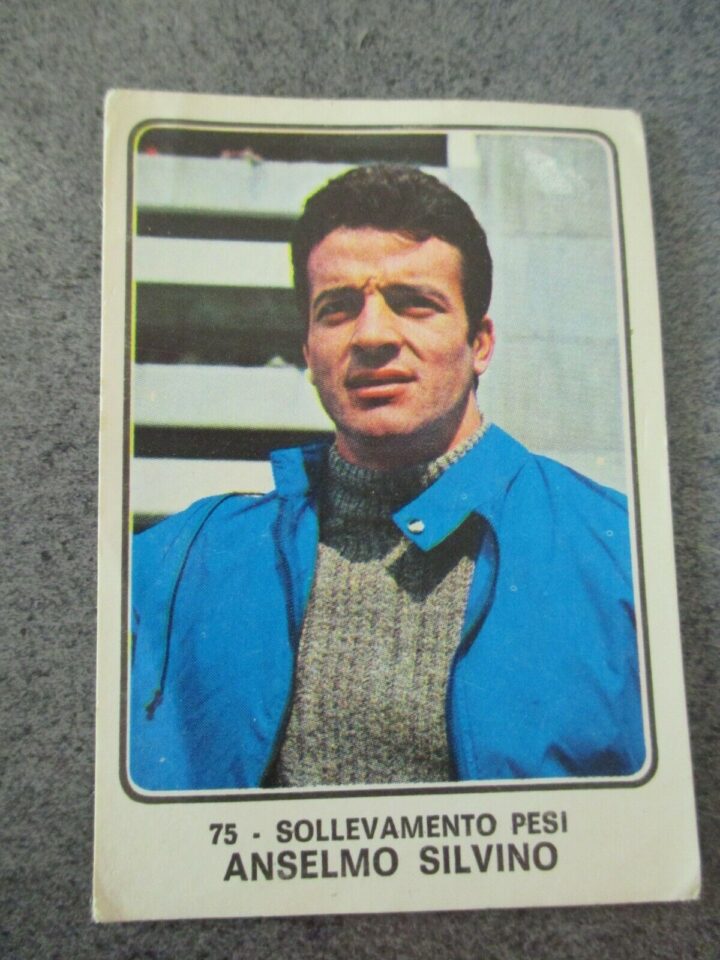 Figurina Campioni Dello Sport 1973-74 - 75 Anselmo Silvino