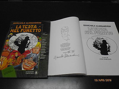 Giancarlo Alessandrini - La Testa Nel Fumetto - Martin Mystere Autografata Xvii