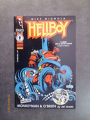 Hellboy - Il Seme Della Distruzione - Collana Legend N° 8 - Ed. Comic Art - 1995