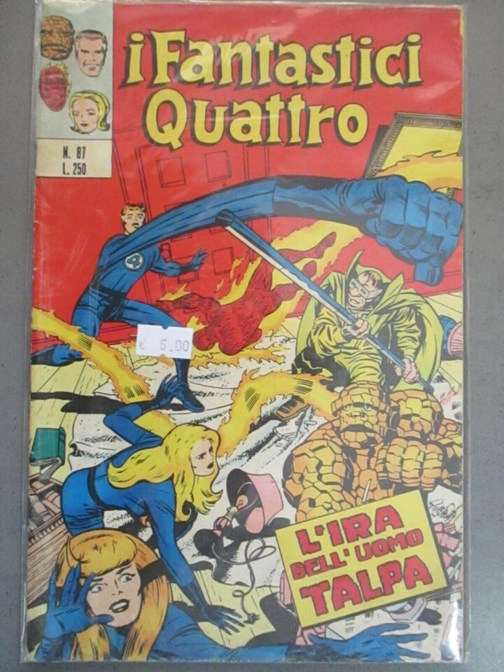 I Fantastici Quattro 87 - Editoriale Corno 1974