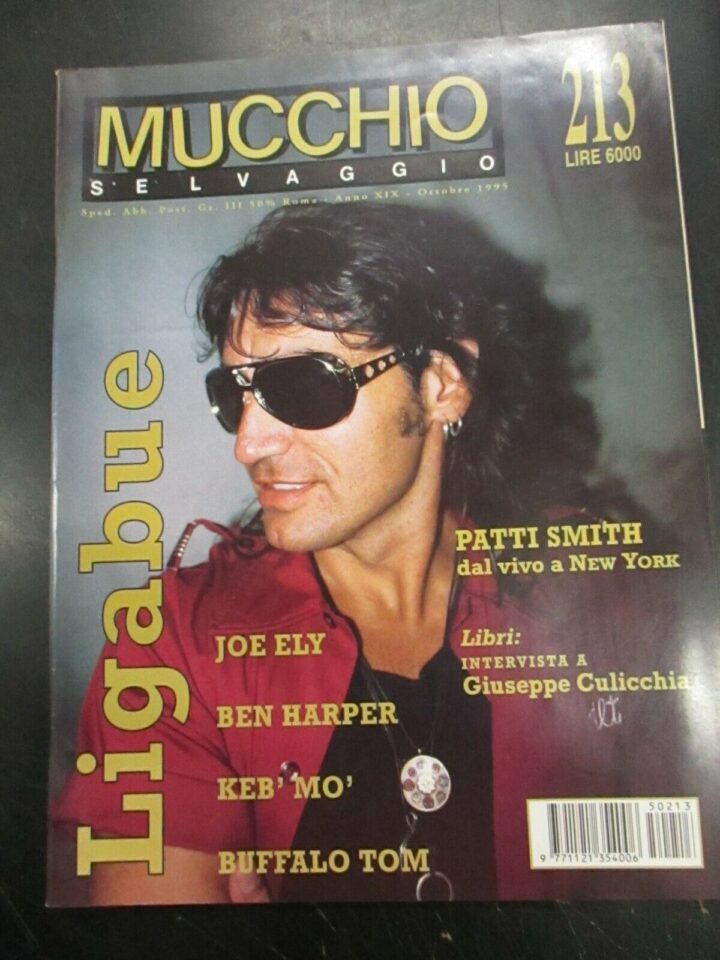 Il Mucchio Selvaggio N° 213 Ottobre 1995 - Ligabue