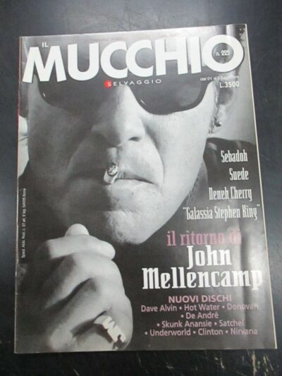 Il Mucchio Selvaggio N° 225 Ottobre 1996 - John Mellecamp