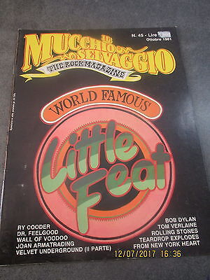 Il Mucchio Selvaggio N° 45 Ottobre 1981 - Little Feat