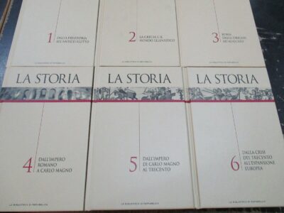 La Storia - 15 Volumi Cartonati La Biblioteca Di Repubblica - Completa!!!