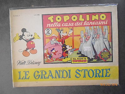 Le Grandi Storie Di Topolino N° 7 - Ed. Mondadori - 1967 - Topolino Nella Casa..